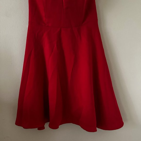 Stylestalker China Doll Off the Shoulder Red Dress Size Small - Picture 4 of 8